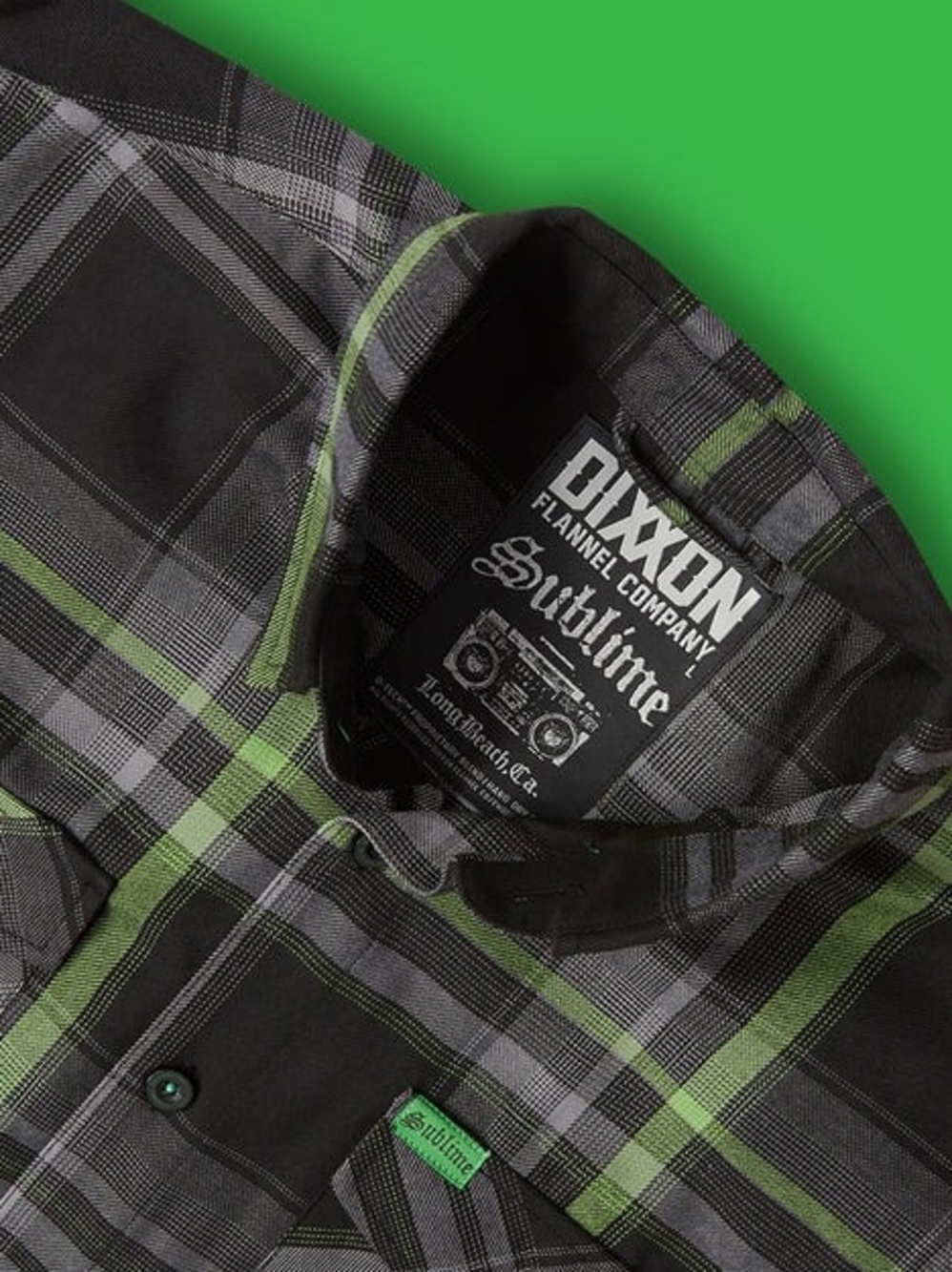 DIXXON SUBLIME JAH FLANNEL